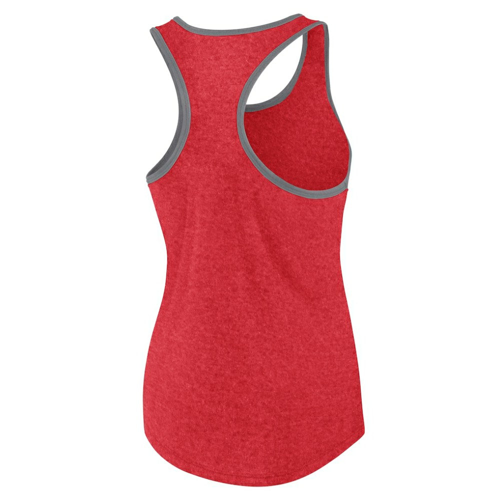 Red Philadelphia Phillies Profile Women's Plus Size Racerback Tank Top