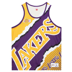 Mitchell & Ness Los Angeles Lakers Jumbotron 2.0 Sublimated Tank Top