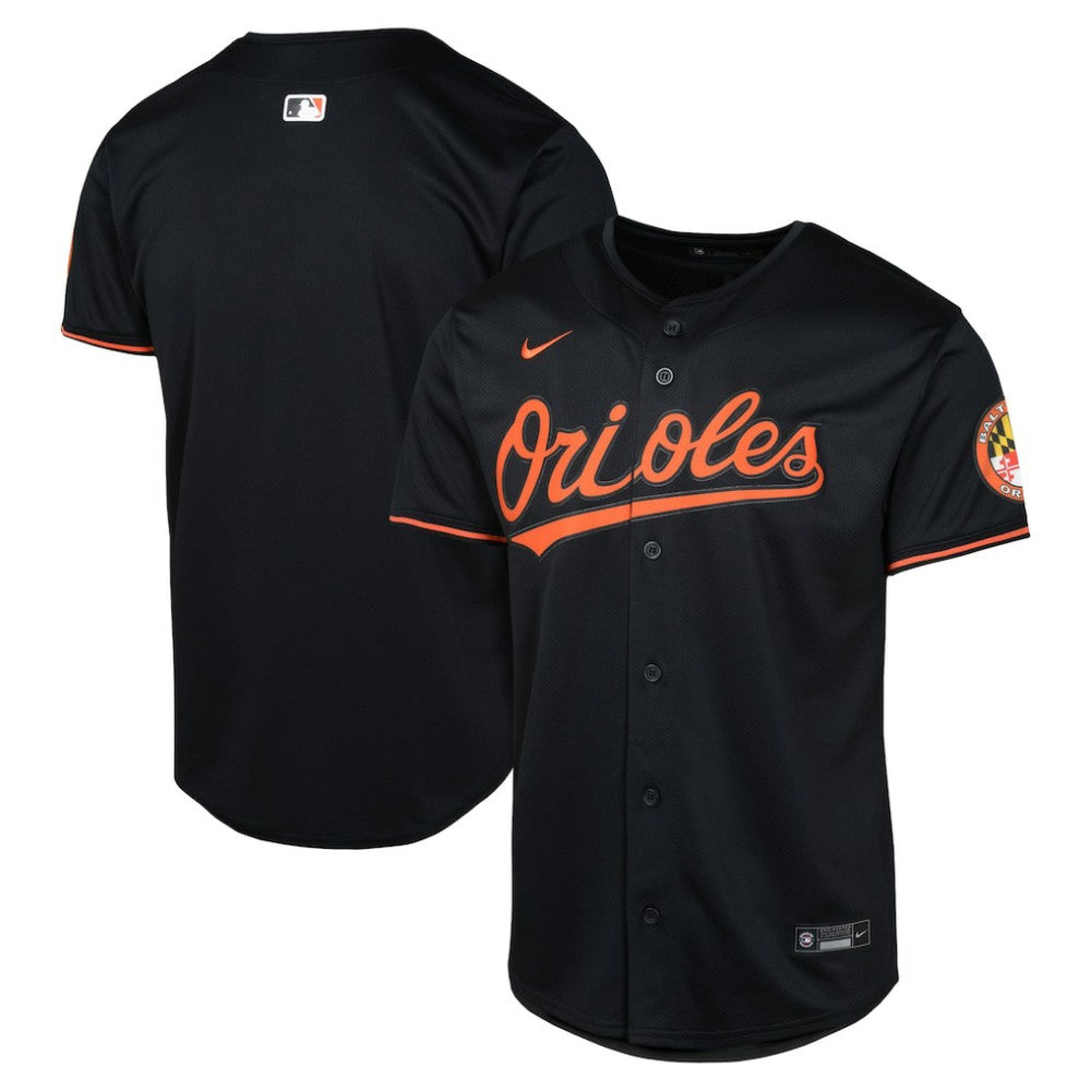 Black Baltimore Orioles Nike Youth Alternate Limited Jersey