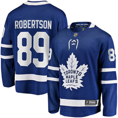 NHL Nicholas Robertson Toronto Maple Leafs Fanatics Home Premier Breakaway Player Jersey