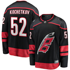 NHL Pyotr Kochetkov Carolina Hurricanes Fanatics Home Premier Breakaway Player Jersey