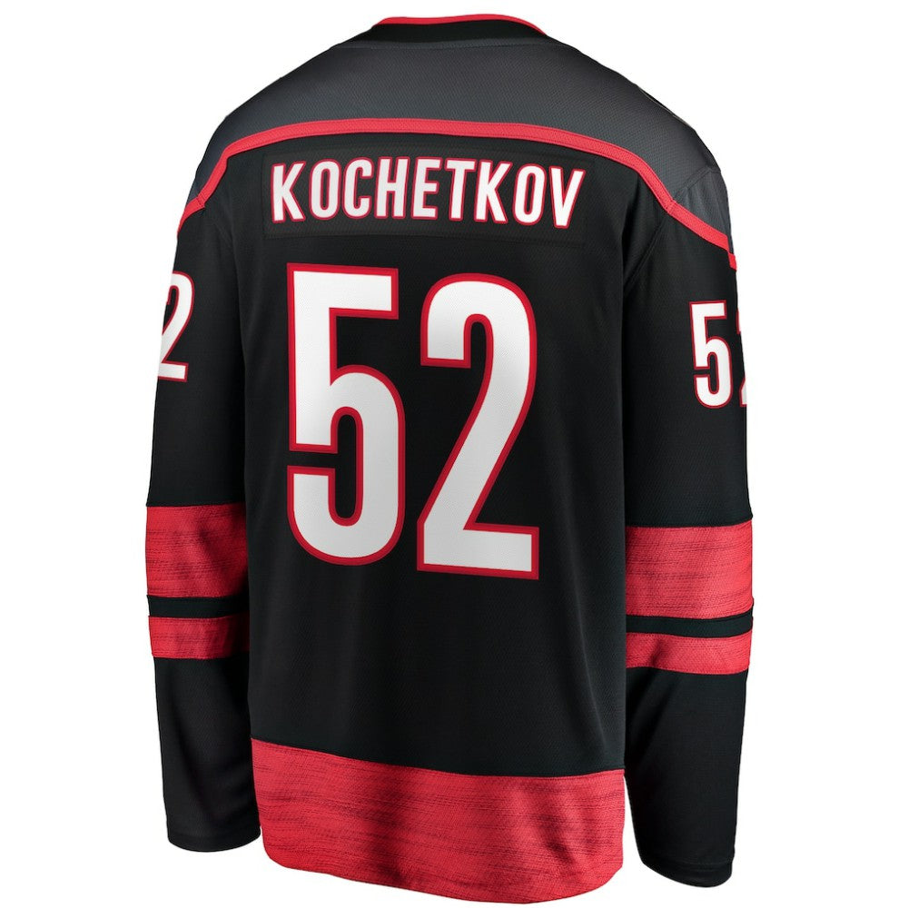 NHL Pyotr Kochetkov Carolina Hurricanes Fanatics Home Premier Breakaway Player Jersey