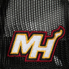 Mitchell & Ness Miami Heat Hardwood Classics Blocker Foam Front Trucker Adjustable Hat