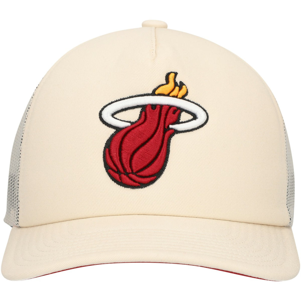 Mitchell & Ness Miami Heat Trucker Adjustable Hat