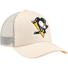 NHL Pittsburgh Penguins Mitchell & Ness Foam Front Trucker Adjustable Hat