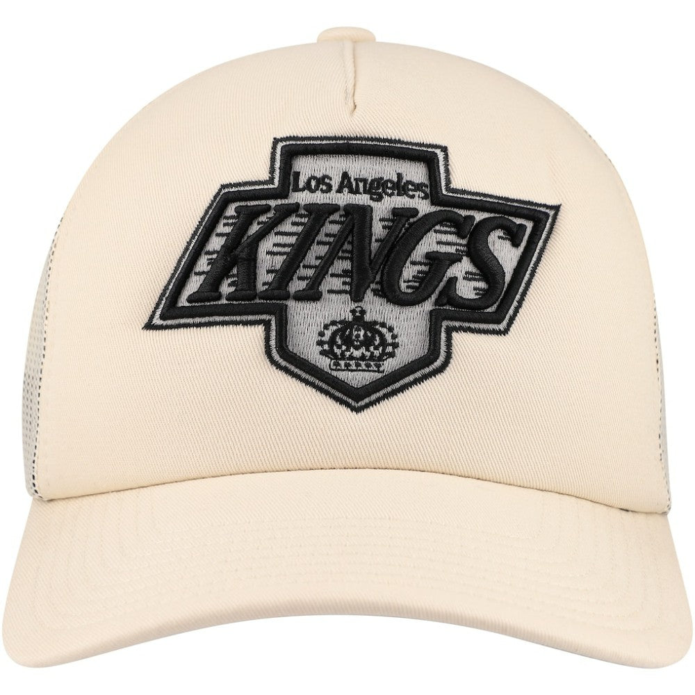 NHL Los Angeles Kings Mitchell & Ness Foam Front Trucker Adjustable Hat