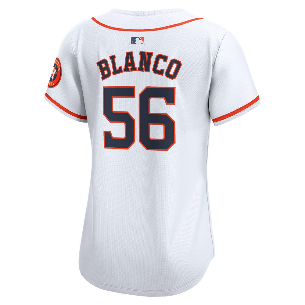 White Ronel Blanco Houston Astros Nike Women's Home Limited Jersey
