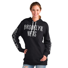 Brooklyn Nets G-III 4Her by Carl Banks Women's Base Coach Pullover Hoodie