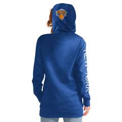 New York Knicks G-III 4Her by Carl Banks Women's Base Coach Pullover Hoodie