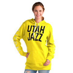 Utah Jazz G-III 4Her by Carl Banks Women's Base Coach Pullover Hoodie
