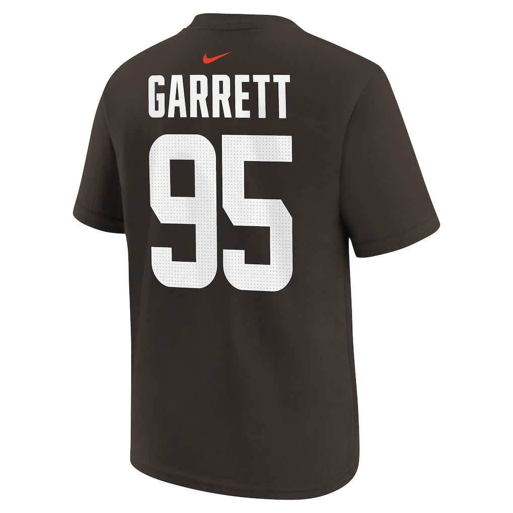 Myles Garrett  Youth Player Name & Number T-Shirt - Cleveland Browns T-shirts