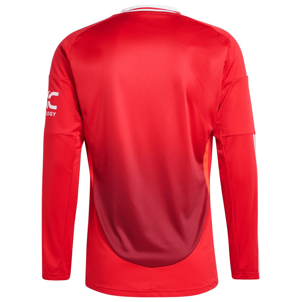 Manchester United 2024/25 Home Long Sleeve Replica Jersey