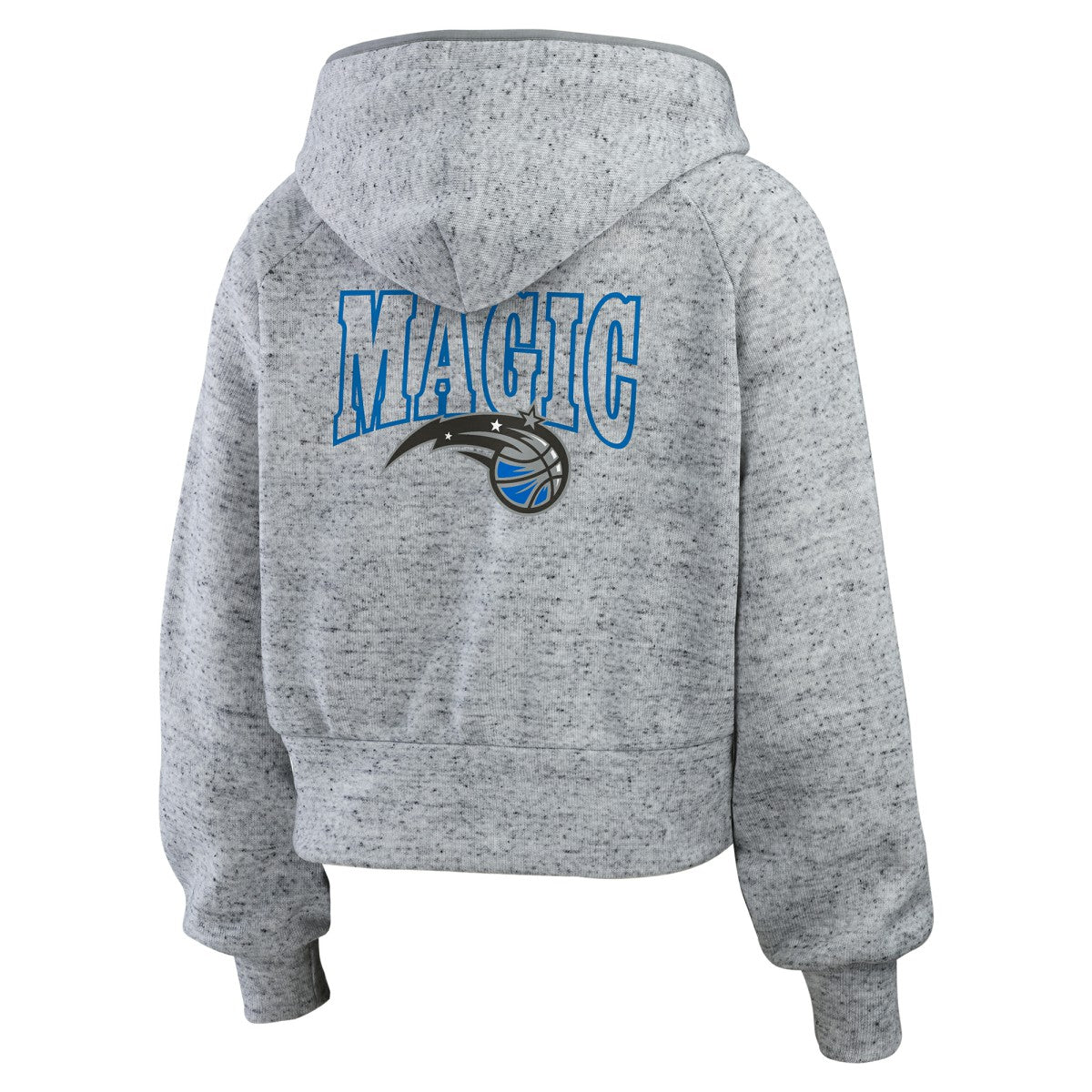 Orlando Magic WEAR by Erin Andrews Women's Speckled Radiator Full-Zip Hoodie