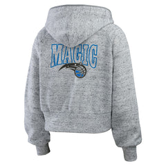 Orlando Magic WEAR by Erin Andrews Women's Speckled Radiator Full-Zip Hoodie