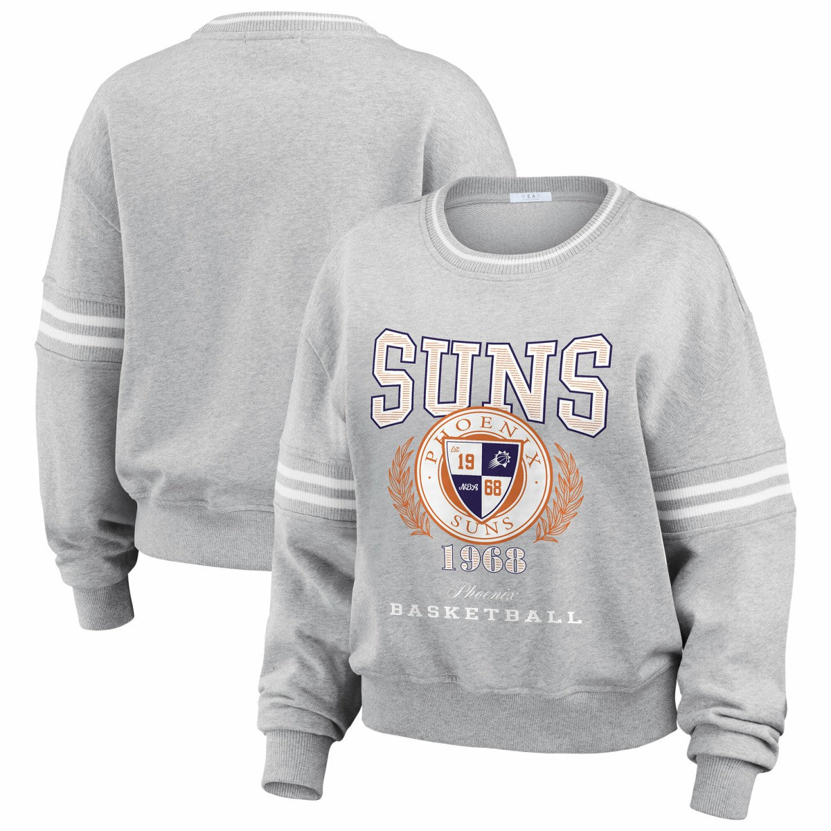 Phoenix Suns WEAR by Erin Andrews Women's French Terry Pullover Sweatshirt