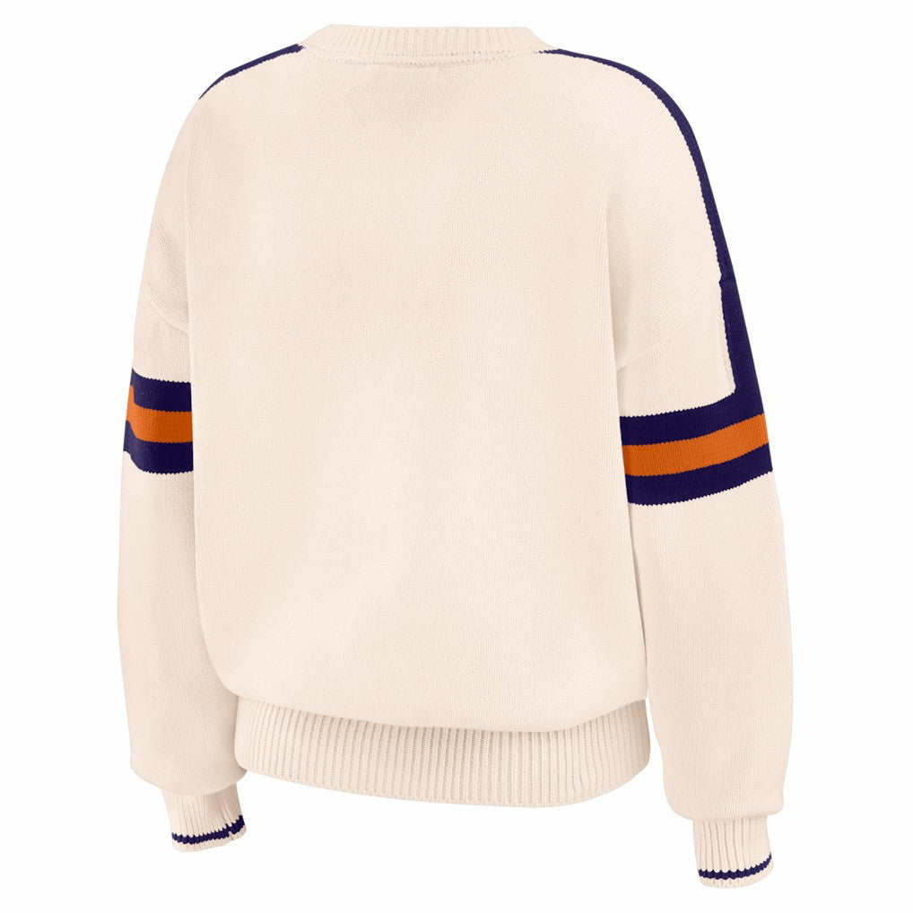 Phoenix Suns WEAR by Erin Andrews Women's Stripe Pullover Sweater