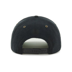 Black Miami Marlins '47 Laurus Corduroy Hitch Snapback Hat