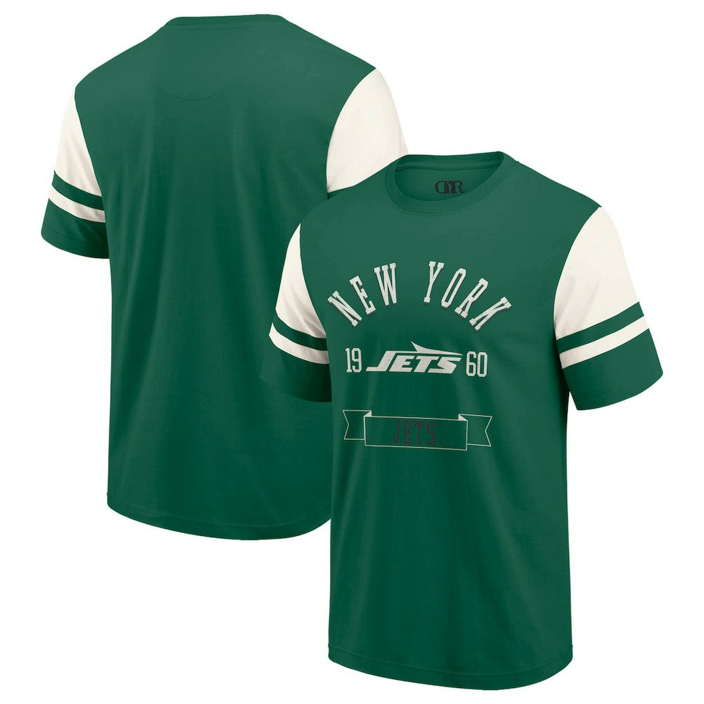 Darius Rucker Collection Football T-Shirt - New York Jets T-shirts