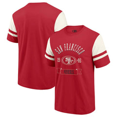 Darius Rucker Collection Football T-Shirt - San Francisco 49ers T-shirts