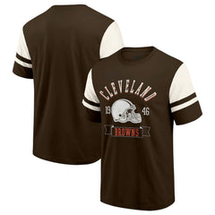 Darius Rucker Collection Football T-Shirt - Cleveland Browns T-shirts