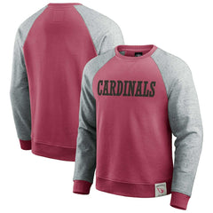 Darius Rucker Collection Colorblock Pullover Sweatshirt - Arizona Cardinals Pullover