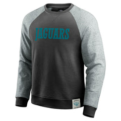 Darius Rucker Collection Colorblock Pullover Sweatshirt - Jacksonville Jaguars Pullover