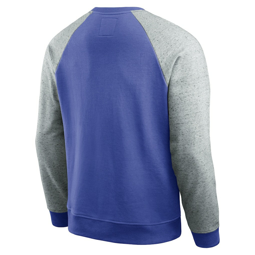 Darius Rucker Collection Colorblock Pullover Sweatshirt - Los Angeles Rams Pullover