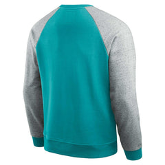 Darius Rucker Collection Colorblock Pullover Sweatshirt - Miami Dolphins Pullover