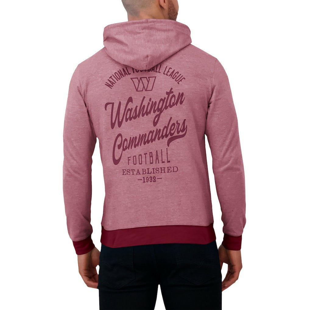 Darius Rucker Collection Tonal Knit Pullover Hoodie - Washington Commanders Hoodies