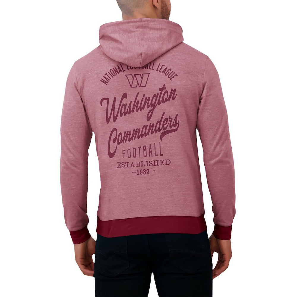 Darius Rucker Collection Tonal Knit Pullover Hoodie - Washington Commanders Hoodies
