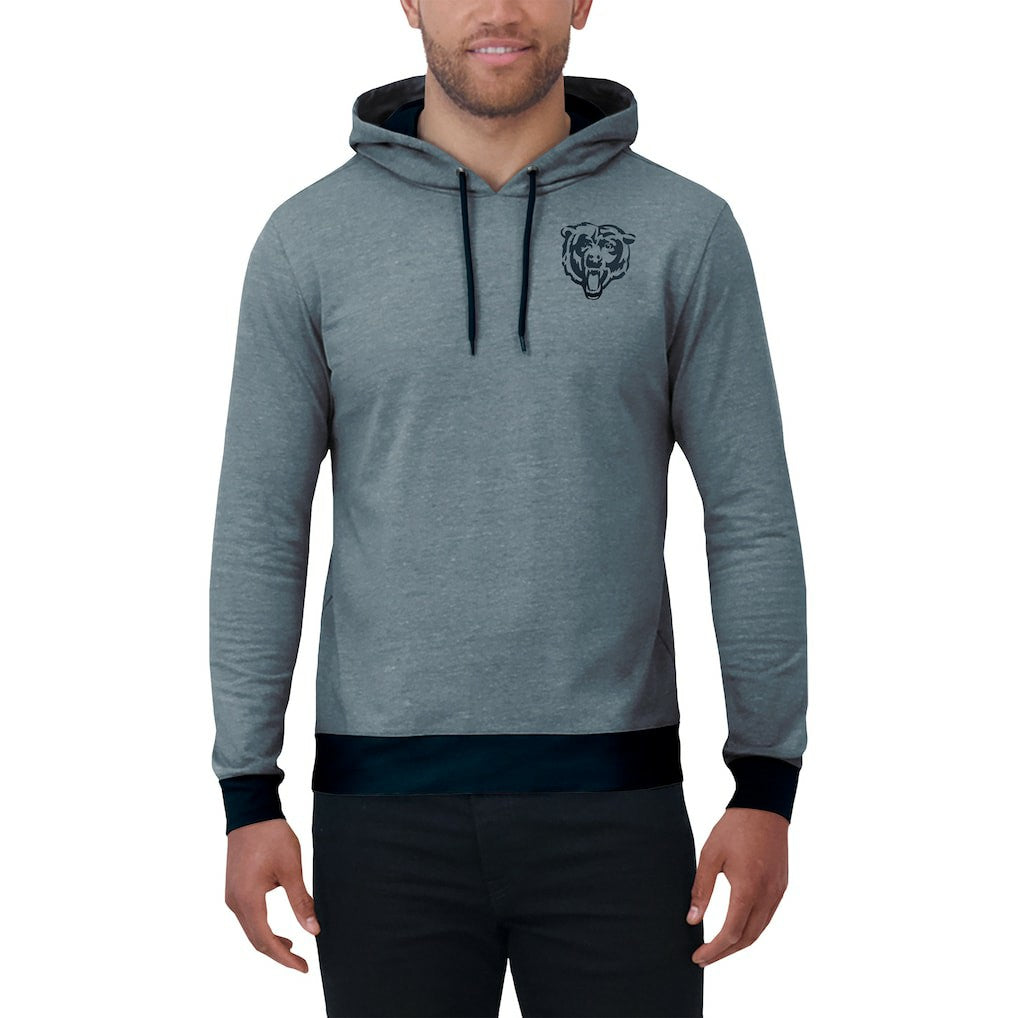 Darius Rucker Collection Tonal Knit Pullover Hoodie - Chicago Bears Hoodies