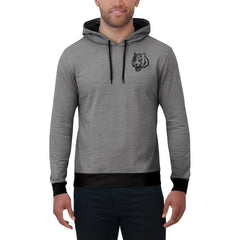 Darius Rucker Collection Tonal Knit Pullover Hoodie - Cincinnati Bengals Hoodies