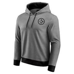Darius Rucker Collection Tonal Knit Pullover Hoodie - Pittsburgh Steelers Hoodies