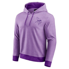 Darius Rucker Collection Tonal Knit Pullover Hoodie - Minnesota Vikings Hoodies