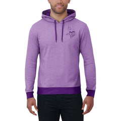 Darius Rucker Collection Tonal Knit Pullover Hoodie - Minnesota Vikings Hoodies
