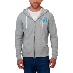 Darius Rucker Collection Vintage Stripe Full-Zip Hoodie - Los Angeles Chargers Hoodies