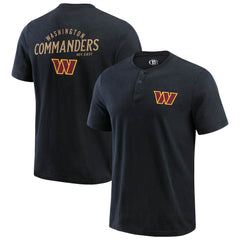 Darius Rucker Collection Washed Henley T-Shirt - Washington Commanders T-shirts