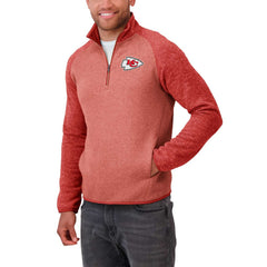 Darius Rucker Collection Tonal Quarter-Zip Jacket - Kansas City Chiefs Jackets