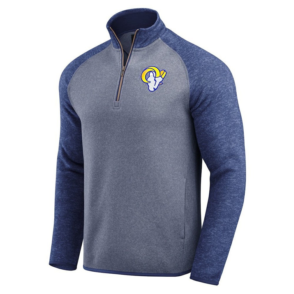 Darius Rucker Collection Tonal Quarter-Zip Jacket - Los Angeles Rams Jackets