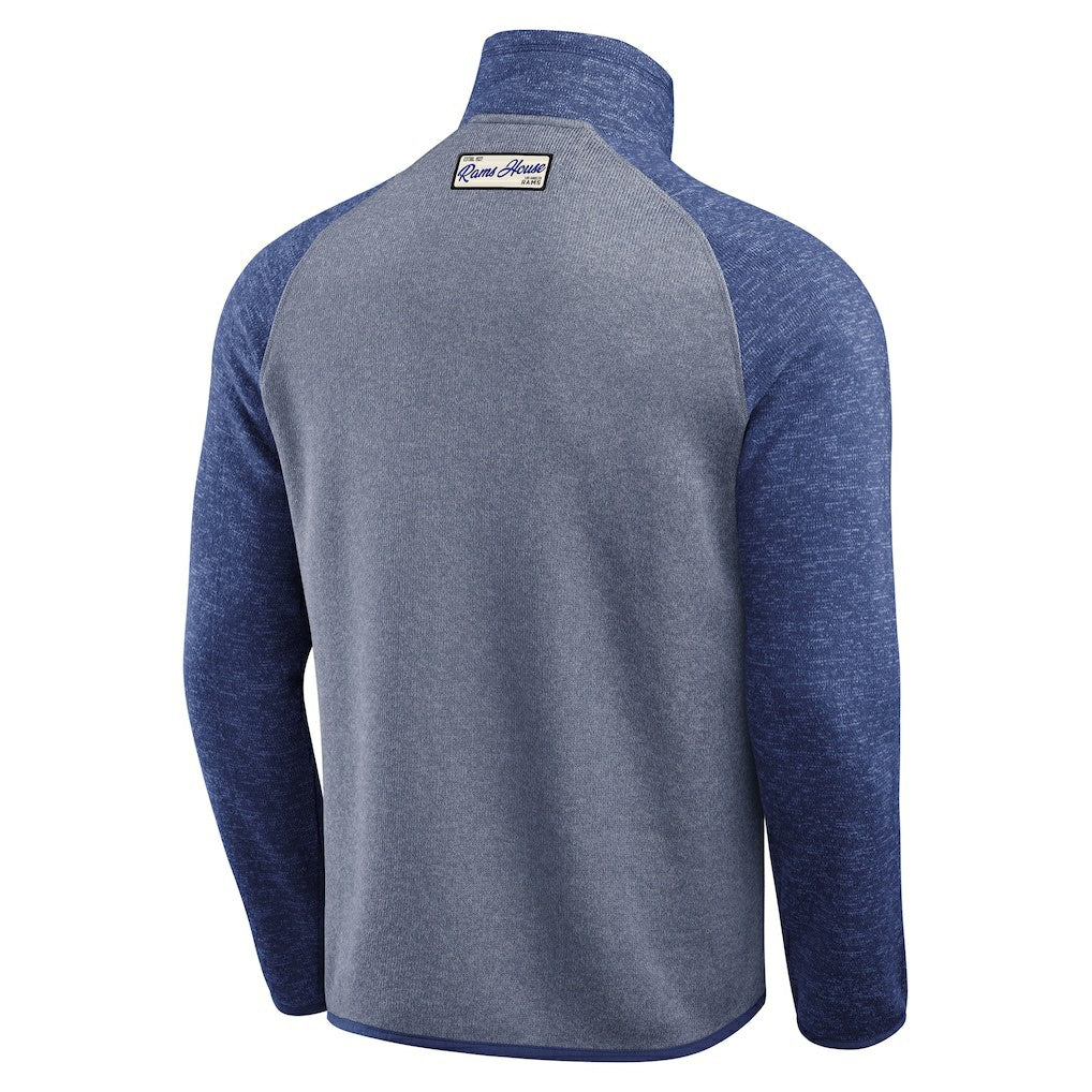 Darius Rucker Collection Tonal Quarter-Zip Jacket - Los Angeles Rams Jackets