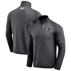 Darius Rucker Collection Tonal Quarter-Zip Jacket - Las Vegas Raiders Jackets
