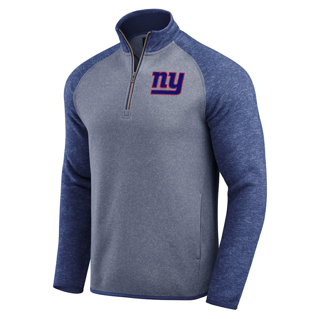 Darius Rucker Collection Tonal Quarter-Zip Jacket - New York Giants Jackets