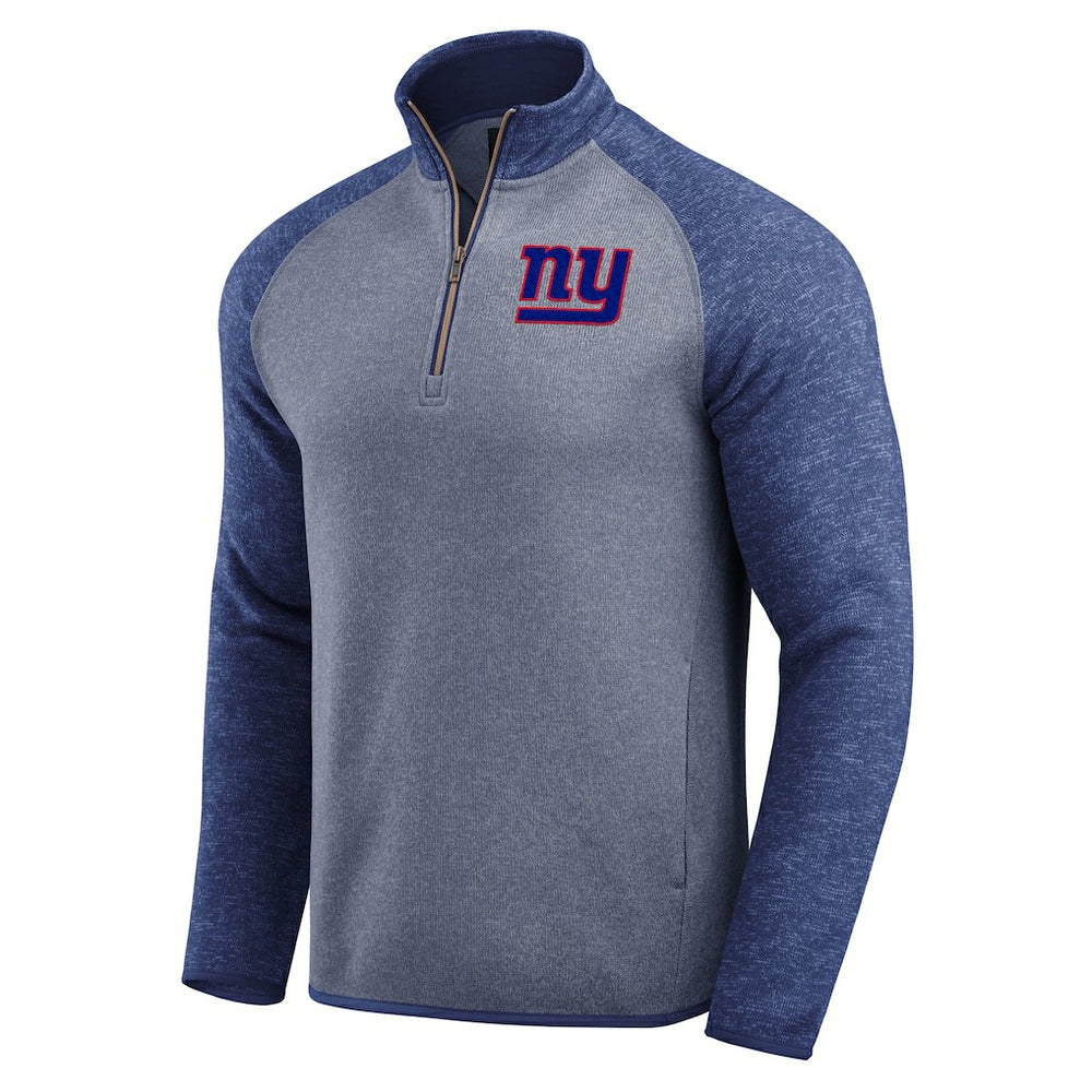 Darius Rucker Collection Tonal Quarter-Zip Jacket - New York Giants Jackets