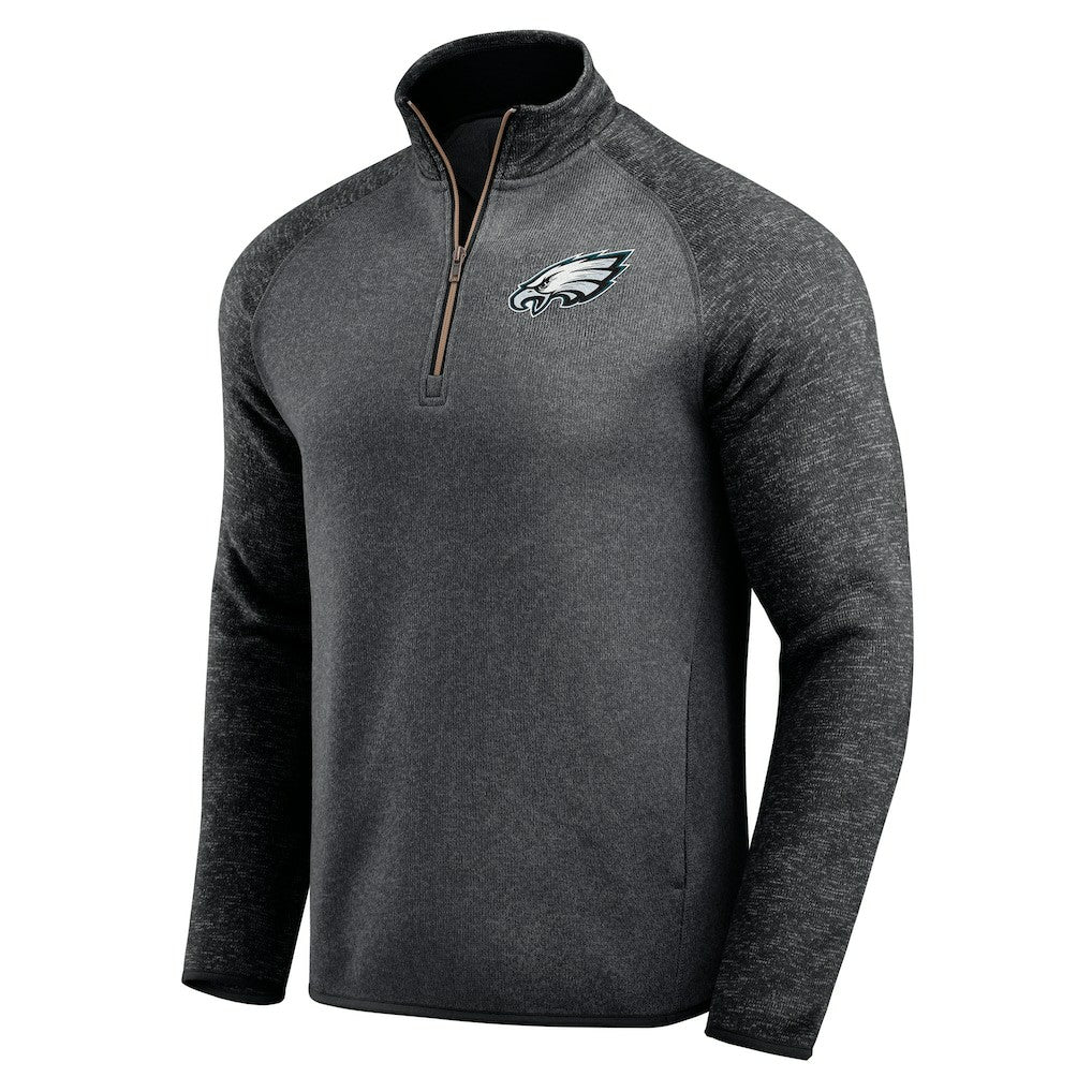 Darius Rucker Collection Tonal Quarter-Zip Jacket - Philadelphia Eagles Jackets