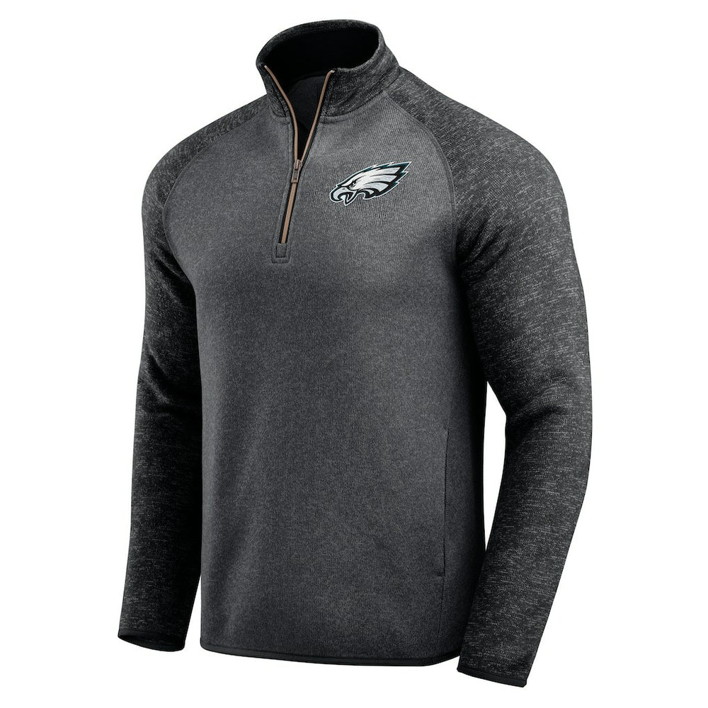 Darius Rucker Collection Tonal Quarter-Zip Jacket - Philadelphia Eagles Jackets