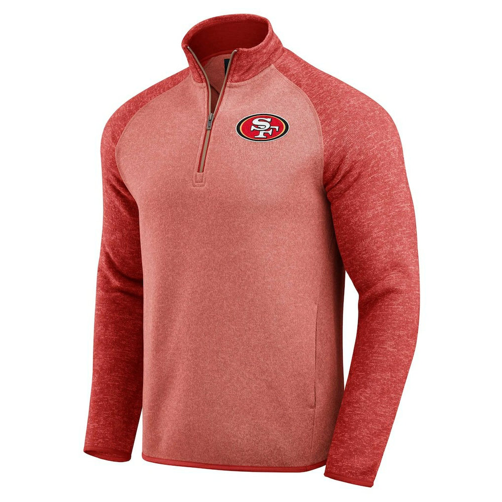 Darius Rucker Collection Tonal Quarter-Zip Jacket - San Francisco 49ers Jackets