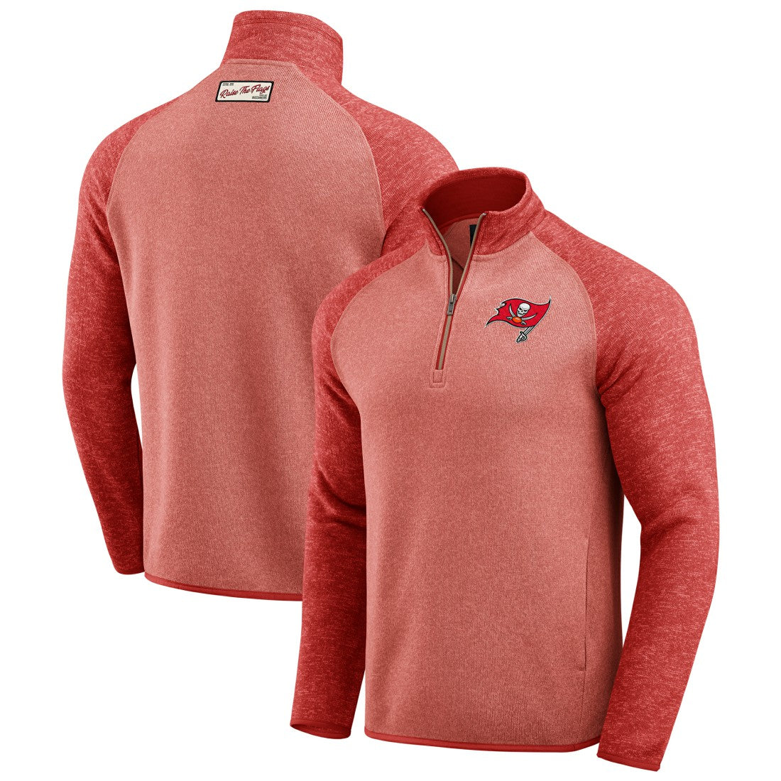Darius Rucker Collection Tonal Quarter-Zip Jacket - Tampa Bay Buccaneers Jackets