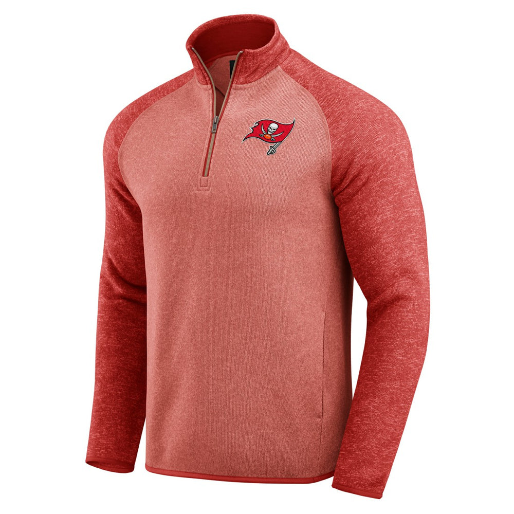 Darius Rucker Collection Tonal Quarter-Zip Jacket - Tampa Bay Buccaneers Jackets