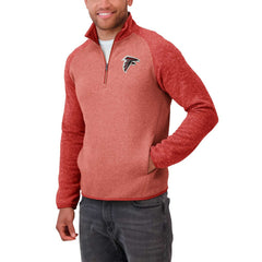 Darius Rucker Collection Tonal Quarter-Zip Jacket - Atlanta Falcons Jackets