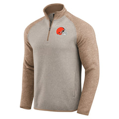 Darius Rucker Collection Tonal Quarter-Zip Jacket - Cleveland Browns Jackets